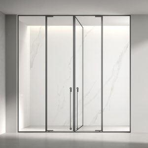 Double Swing Door Partition Series