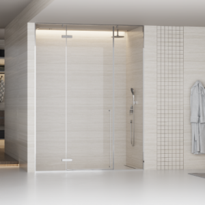 Flagship Glass Clamp Shower Door