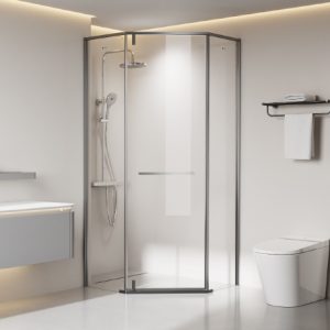 Pivot Door Shower Enclosure