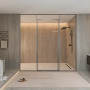 Full-frame inward and outward opening shower enclosure - YFX Shower
