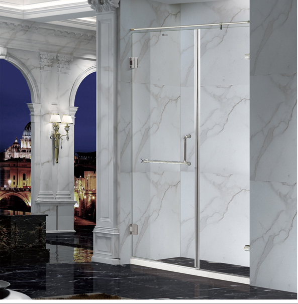 Frameless Swing Shower Screen