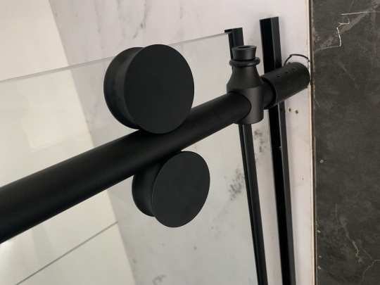 Frameless Single Sliding Shower Door - view 7