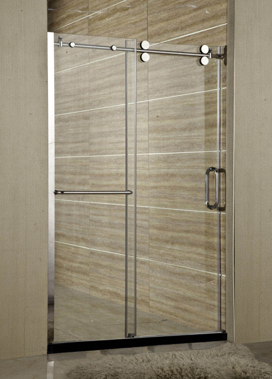 Frameless Single Sliding Shower Door