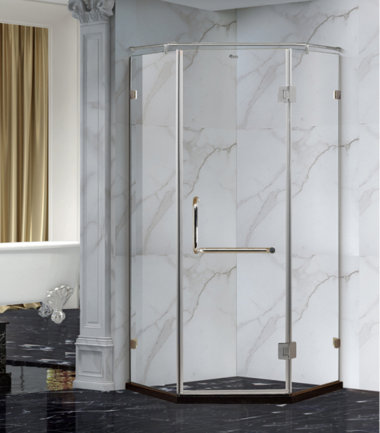 Frameless Swing Shower Room