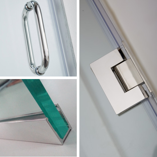 Frameless Swing Shower Door - view 2