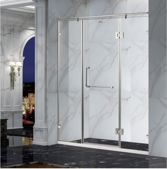 Frameless Swing Shower Screen