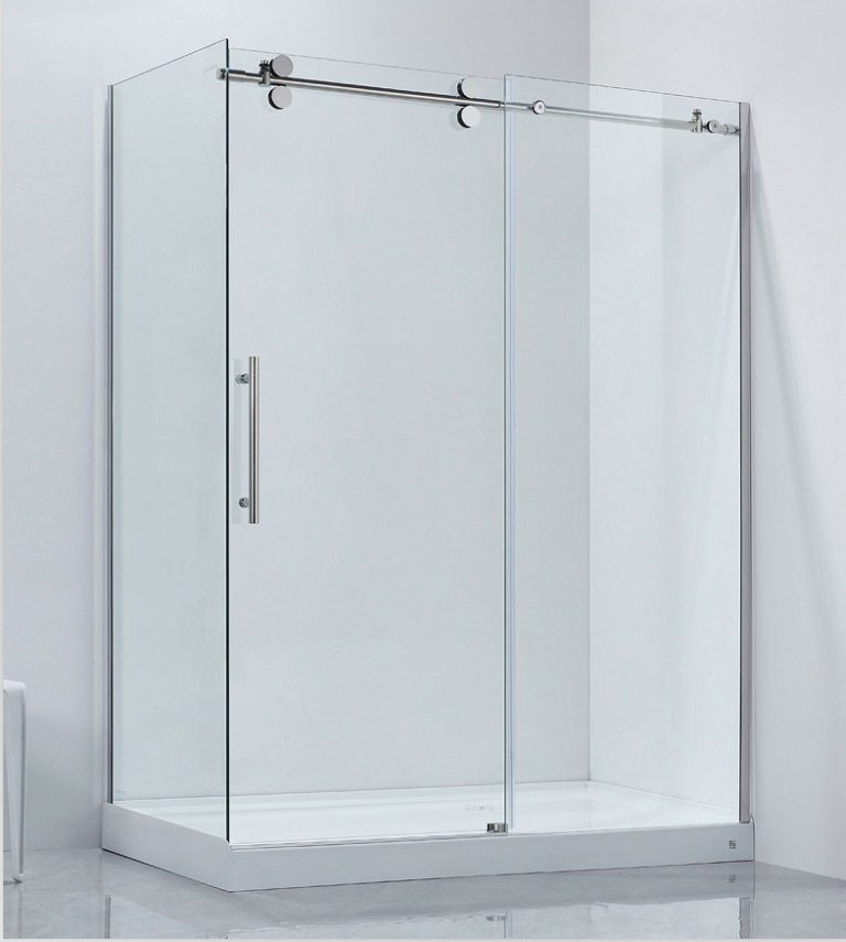 Frameless Single Sliding Shower Enclosure