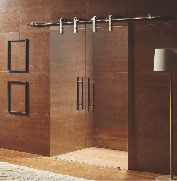 Glass Barn Door