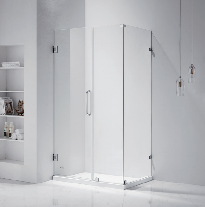 Swing Frameless Shower Cubicle