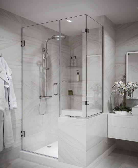 Frameless Swing Shower Door