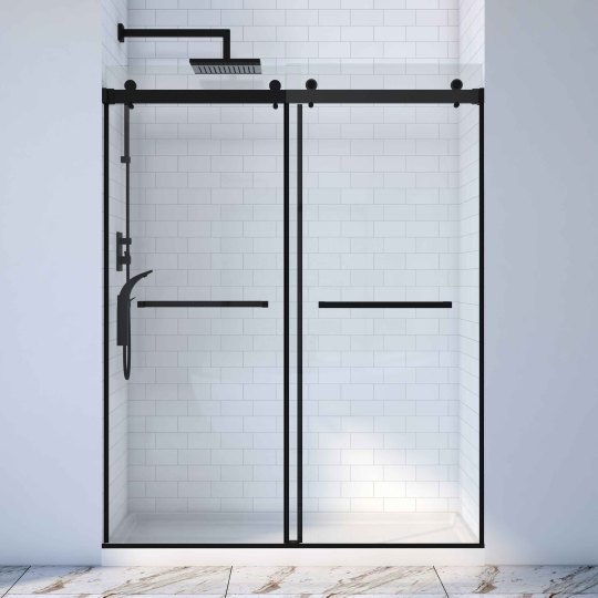 Bypass Double Sliding Shower Door - view 2