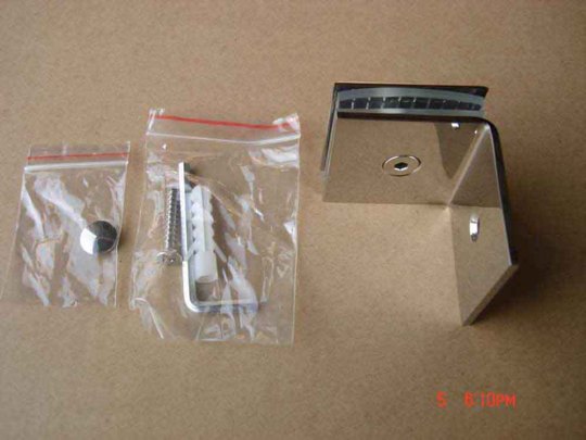 Frameless Swing Shower Screen - view 3